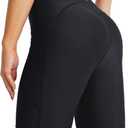 baleaf Women's 8" High Waisted Swim Shorts Tummy Control Swimsuits Bottoms Modest Board Shorts UPF 50+ (Medium, Black)
