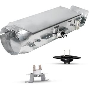 DV48J7770EP/A2 DV45K6200EW DV45K7600EW Dryer Heating Element Assembly 3 Wire Fit for samsung Dryer DVE52M7750V/A3 DV45H6300EG/A3 DVE52M8650V/A3 DVE45R6300V/A3 DVE54M8750W/A3 Thermostat
