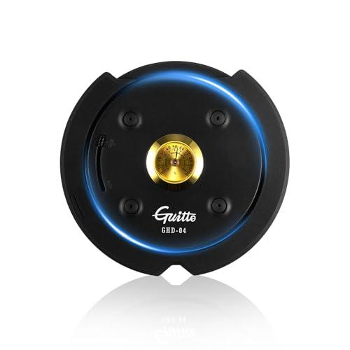 GUITTO Guitar Humidifier Acoustic Soundhole Cover, 2 in 1 Humidity, Suitable for Most Standard Sound Holes (4'' to 4.3'') GHD-04
