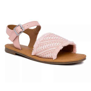 sugar Santine 2 Girls' Flat Sandals, Color Pink, Size 5