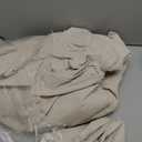 SONORO KATE 100% French Linen Duvet Cover King Size, Soft Breathable for Hot Sleepers, Moisture Wicking & Durable Cover Set - Zipper Closure & 4 Corner Ties Duvet Covers 3 Piece (Linen,King)