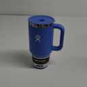 Hydro Flask Travel Tumbler with Handle, Lid and Straw - Insulated Stainless Steel in 40 Oz Cascade