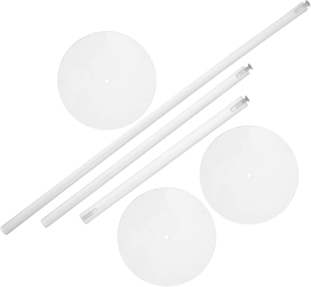 3pcs Acrylic Donut Display Stands for Weddings and Parties Sturdy Dessert Holders for Bagels and for Cake Shops Festivals and Celebrations