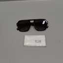 SOJOS Retro Thick Polarized Aviator Sunglasses for Women Men, Large Trendy Bold Square Pilot Shades SJ2385
