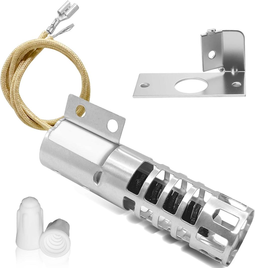 WB2X9154 WB13K10027 Gas Range Oven Igniter for G-E XL44 Oven Igniter Replacement, Round for G-E Gas Oven Igniter WB13K3 WB13K4 PS243425 4342528 AP2014008 GR403 Etc,120V Model Specific.