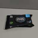 DUDE Wipes Unscented Flushable Wipes - Extra-Large Adult Wet Wipes for Sensitive Skin - 6 Pack (288 Count) - Infused with Vitamin E and Aloe - Septic and Sewer Safe