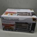 BLACK+DECKER TO1313SBD Toaster Oven, 15.47 Inch, Silver