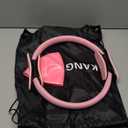 KANGFITER Pilates Equipment Kit for Home Workout, Pilates Ring and Ball Set with Adjustable Ankle Wrist Weights, Resistance Bands, Tape Measure, Bag, Pilates Essentials Accessories for Women Yoga (Pink)