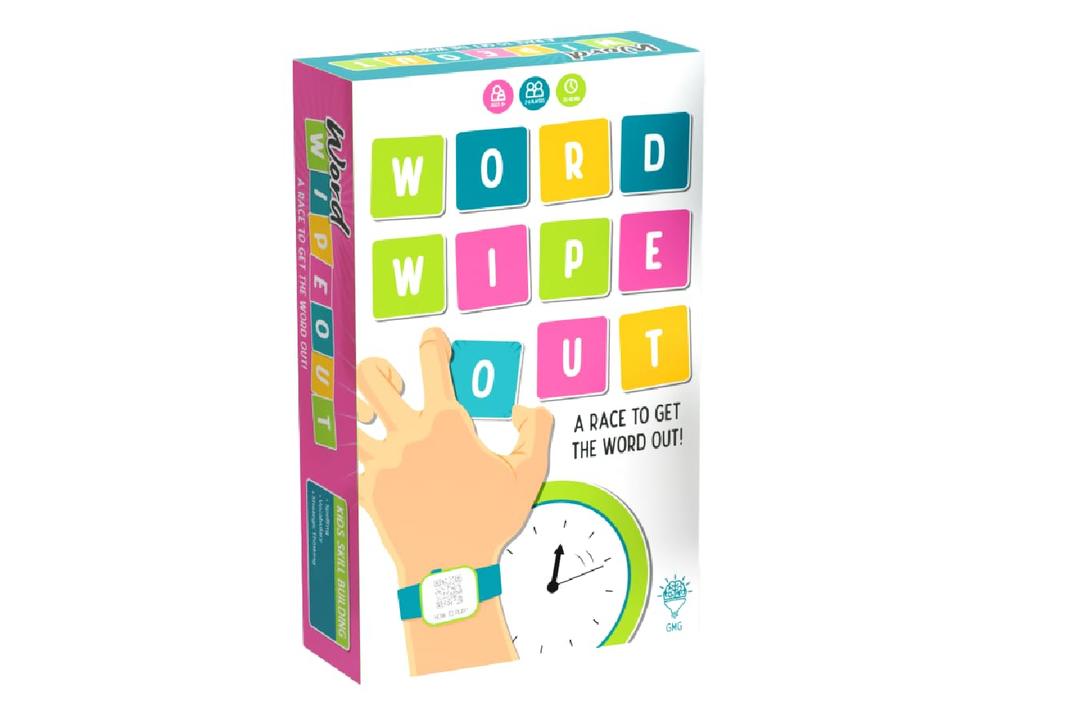 Word Wipeout: Easy to Learn Family Games for 2 to 6 Players | Fast-Paced Spelling Word Game for Family Game Nights | Fun Game for Adults & Kids 8 Years and up