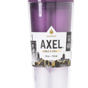 Manna™ Axel™ Plastic Tumbler & Straw Set - Purple 24 oz