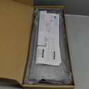 WOPITUES Floating Shelves with Wire Storage Basket, Bathroom Shelves Over Toilet with Protective Metal Guardrail, Wood Wall Shelves for Bathroom Organizers and Storage, Toilet Paper- Gray (15.7 inch, Modern Grey)