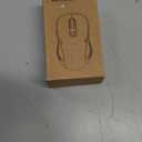 WisFox 2.4G Wireless Mouse for Laptop, Ergonomic Computer Mouse with USB Receiver and 3 Adjustable Levels, 6 Button Wireless Mice for Windows Mac PC Notebook (Grey) (1 Pack)