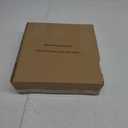 Fun Elements Shallow Dog Bowls, 10.5" Ceramic Large Food Plate for Small, Medium and Large Breeds, Non-Slip, Flat and Wide, Dishwasher Safe, Suitable for Dogs and Cats (Grey)