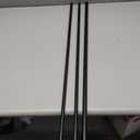 Amazon Basics Room Darkening Double Curtain Rod, 48" to 88", Black, Easy to Install