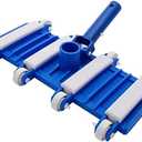 Uoark Pool Vacuum Head with Wheels, 14" Heavy Duty Head, Pool Vacuum Head Suitable for Above Ground and inground Pools(Pole not Included)