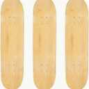 Blank Skateboard Deck 8.0 Inch, Maple Board for Skating, 6 Pack 