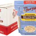 Bob's Red Mill Gluten Free Old Fashioned Rolled Oats, 32oz (Pack of 4) - Non GMO, Whole Grain, Vegan, Kosher