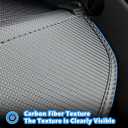 MIALUTY® Cargo Cover for 2017-2022 Kia Sportage Retractable Trunk Cover Sportage Accessories Anti-Peeping Anti-Theft Privacy Screen,Trunk Luggage Shield Shade Carbon Fiber Texture