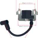 YAMAKATO GC GCV Ignition Coil for Honda GCV135 GCV160 GC160 GSV160 GCV190 GC190 GSV190 GC135 GC160A GC160LA GC190A GC190LA HRR216 Lawnmower 30500-ZL8-014 30500-ZL8-004m Pack of 1