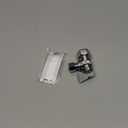 2 Pack Premium Brass (1/2" Nominal Comp) 5/8" OD Comp x 3/8 Inch OD Compression Quarter Turn Water Angle Stop Valve Shut Off