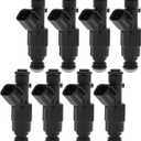 8 Pcs No.0280155923/12559036 Fuel Injector for Cadillac DeVille 2000-2005 Car Engine Flow Match Fuel Nozzle