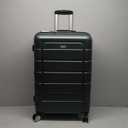 SHOWKOO Luggage Sets Expandable Suitcase Double Wheels TSA Lock (ArmyGreen), Size: 20in24in28in