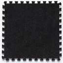 EVA Foam Interlocking Carpet Tiles, Thick and Soft, Durable Carpet Squares, Seamless Appearance Area Rug Tile, Easy to Install, 16 Tiles - 16 Sq Ft, Black