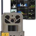Moultrie Edge 3 PRO Cellular Trail Camera - 50MP Image Sensor - 1440p QHD Video with Audio - AI Buck Detection - GPS - 0.3s Trigger - No-Glow Flash