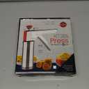 Stainless Steel Kitchen Press Noodles Murukku Manual Sev pasta noodle Maker 15 Blades | Sev Sancha Chakli Machine Indian Snacks Maker | Gathiya Murukulu Janthikulu | Idiyappam Murukku Farsan Sev |