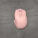 MEETION Wireless Keyboard and Mouse, Full-Sized Cordless Keyboard with Wrist Rest, 3 DPI Adjustable Mouse, Keyboard and Mouse Set with 2.4GHz USB Receiver, for PC/ Computer/ Laptop/ Windows/ Mac, Pink