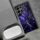 CARLOCA Compatible with Samsung Galaxy S25 Ultra Case,for Girl Fashion Graphic Design Shockproof Anti-Scratch Drop Protection Case for Samsung Galaxy S25 Ultra Purple Chip Technology Cases