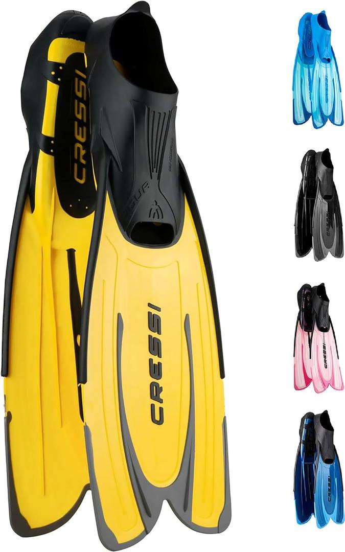 Cressi Agua Full Foot Pocket Fins 10/11