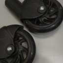 2025 New-Universal Stroller Board with Detachable Seat, 2in1 Sit and Stand Stroller Glider Board for Most Strollers, Holds Children Up to 55 LBs Stroller Connectors Standing Board (Dark Black)