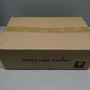 3-Light Bathroom Light Fixtures, 17.23" Black Modern Vanity Lights with Clear Glass Shade, Bathroom Wall Lamp for Mirror Kitchen Living Room Hallway Cabinet Porch