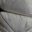 Down Fiber Comforter King Size, All Season Duvet Insert Feather Downfiber Filled, Cotton Luxury Hotel Collection with Corner Loops (Off-white)