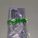 Magnetic Case for Samsung Galaxy Z fold 6 Case, Slim Translucent Matte Phone Cover with Shockproof TPU Frame & Scratch-Resistant PC Back, Strong Magnetic Ring, Lavender Purple