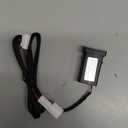 Car Charger PD QC3.0 Fast Charging Type c USB Port Socket,with LED Light Show for Toyota Compatible with Smart Phone,Tablet,and USB Device More.White-1.3x0.9inch