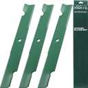 60 Inch Mower Blades for Bad Boy Exmark Gravely Hustler Toro Dixie Chopper 038-2007-00 High Lift Mulching Blades / 3 Pack/Replaces OEM no. 038-6050-00 038-6002-00 30227-60 30227-60V 602771