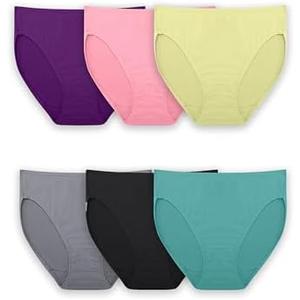 Fruit of the Loom womens Breathable Underwear, Moisture Wicking Keeps You Cool & Comfortable, Size 3 XL