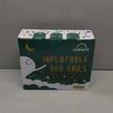 LUMARA Inflatable Bed Rail for Toddlers 2 Pack  Portable Travel Bed Bumpers for Kids Fits Twin Full Queen King Size Beds  NonSlip Safety Guard Rails