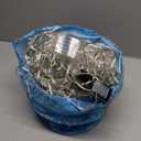 oopswow 16.5FT 200 LED Icicle Lights Outdoor, White Icicle Curtain Light,40 Drops 8 Modes with Timer Star Light,Hanging String Lights for Backdrop,Wedding,Party, Holiday,Xmas Decor,White