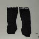 Soccer Shin Guards Shin Pads for Kids Youth Adult, Ski Shin Guards Calf Compression Sleeve with Honeycomb Pads, Lightweight Calf Protective Gear for Football Soccer (Small, Black)