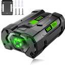 DSANKE 56V 5000mAh Lithium-Ion Batteries for EGO 56V Battery BA2800T, BA4200, BA1400  Compatible with EGO Power+ Tools ST1502LB CS1604 LB4800 LB6504 LB5804 HT2400  Includes Battery Holders