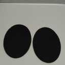 Chef'n EcoCrock Natural Charcoal Filter Refill Pack (2-Pack), Black, Dimensions - oval, approx. 6-1/2 x 5 inches, 3/8 inch thick