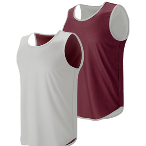 Liberty Pro Men's Lightweight Reversible Rec Tanks, Mesh Basketball Jerseys Athletic Quick Dry Shirts Team Scrimmage Uniforms M