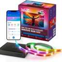 WiZ HDMI Sync Box with TV Backlight  Syncs Light to Your Movies, Games and Music - HDMI 2.0  Supports 4K at 60Hz - RGBIC LED Strip for 55-65 Inch TVs - App/Voice Control, Works with Google and Alexa