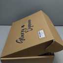 60-Inch Velvet Christmas Tree Skirt with Golden Swirl Embroidery and Lace Tie Closures, Burgundy