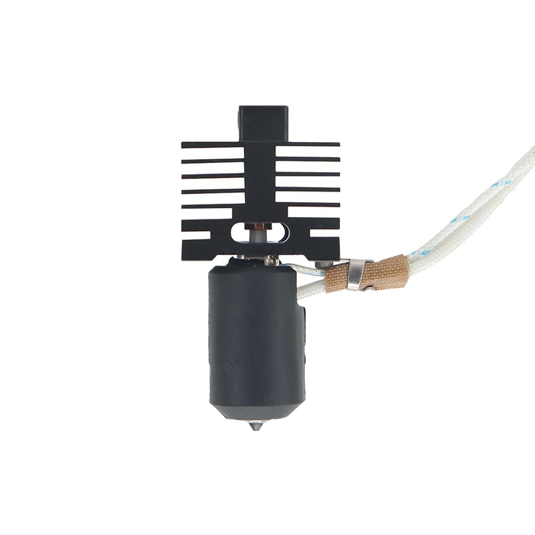 QIDI PLUS4 Bimetal Hotend Replacement - Copper Alloy & Hardened Steel Nozzle for 370C High-Flow Printing - Perfect Fit for PLA, PETG, ABS, PA, PC Materials