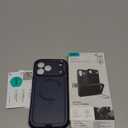 ESR for iPhone 17 Pro Max Case with Stash Stand, 7X Military-Grade Drop Protection with Camera Control, Shock-Absorbing Phone Rugged Cover, Compatible with MagSafe Accessories, Cyber Series, Blue