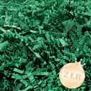2 LB Dark Green Crinkle Cut Paper Shred Filler Great for Gift Wrapping, Dark Green Basket Fillers, Birthday, Gift Wrapping, Anniversary, Halloween Thanksgiving Christmas Party Decor Filling Supplies